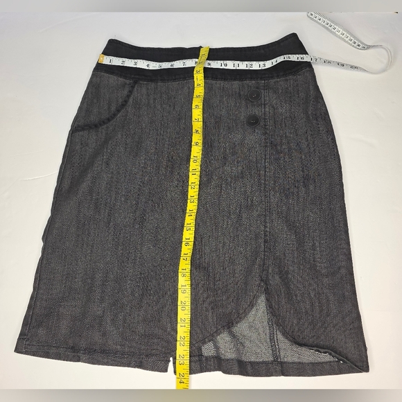 Lost And Found dark grey Pencil Skirt Size 10 - Picture 5 of 6